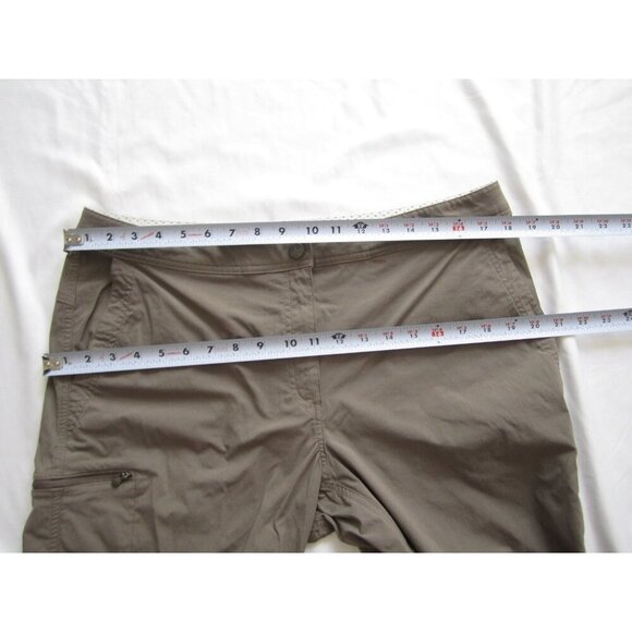 Women's LL Bean Nylon Outdoor Activity Pants Sz 16 Reg (WP298) - Picture 6 of 10